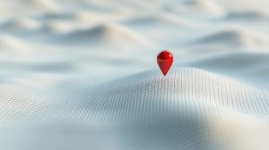 location pin on some terrain